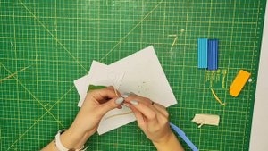 Пластилиновая картина из жгутиков