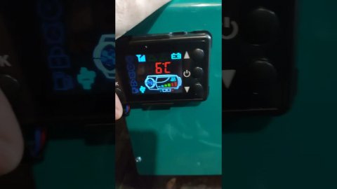 Дизельный отопитель на бензине.