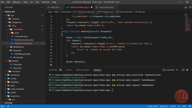 (13) Build Todo App in Laravel | Create Todo App in Laravel from Scratch