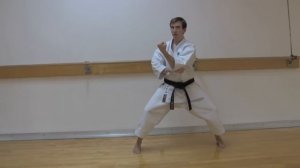 Shotokan Karate Tekki Shodan Kata demonstration on PaulGaleNetwork.com