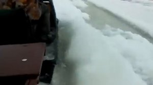 Зимний рыбалка, Поездка на катере-буране, Рыбинка, Борок, река Сутка.