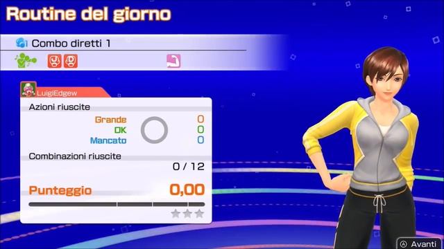 Fitness Boxing (Switch) First Look at Demo on Nintendo Switch - Gameplay ITA