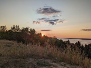 Закат в Ноаом городе