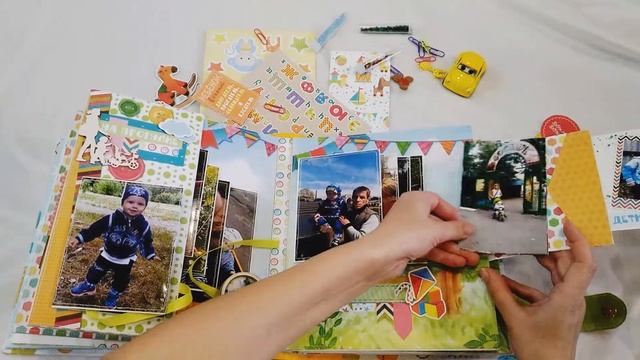 Альбом от рождения до 3 лет для мальчика "Здесь живёт детство" смотреть онлайн