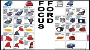 FORD FOCUS форд фокус 2000- 2011-  OPTICS & LAMPS - ФАРИ ФОНАРИ ГАБАРИТИ