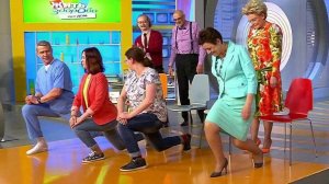 Зарядка для тех, кто много сидит. Жить здорово! Фрагмент выпуска от 14.06.2016