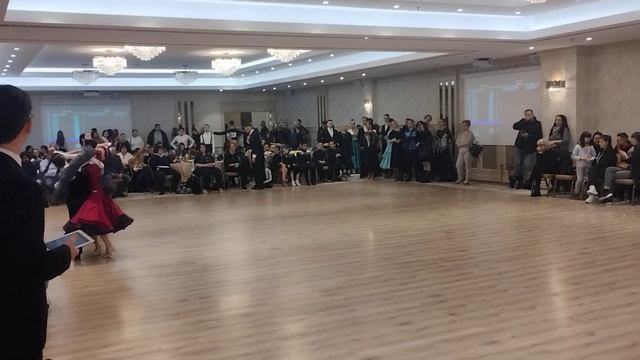 13 с Венский вальс Лев Беленький и Елица Велинова 04.03.23 купа София смотреть онлайн