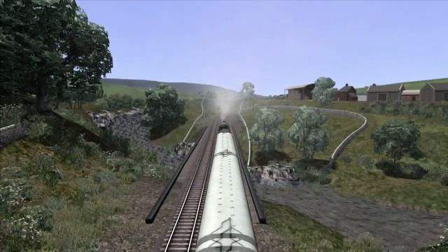 Railworks 3 Gameplay {HD}- Flying Scotsman on Settle and Carlisle смотреть онлайн