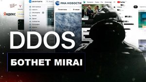 DDOS. Ботнет "Мирай"