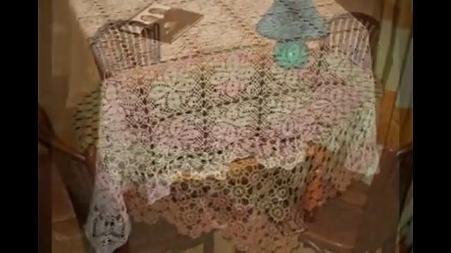 Вязанные скатерти крючком-Вяжем сами смотреть онлайн