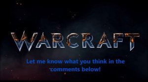 Warcraft - New Movie Logo