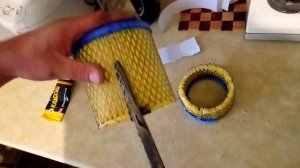 Патронный фильтр на пылесос Karcher своими руками