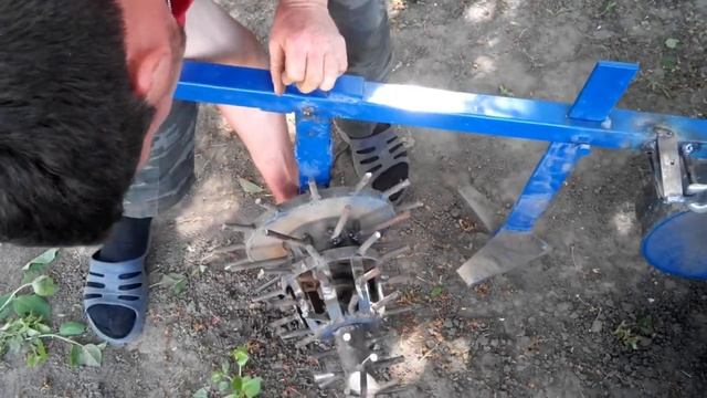 Обзор на самодельные ёжики. Культиваторы для междурядной прополки картофеля смотреть онлайн