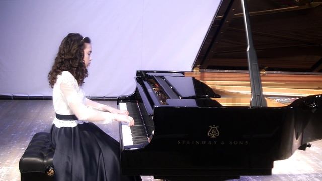 Анастасия Иванова 13 лет Ижевск Моцарт Соната № 10 С dur 1 часть смотреть онлайн