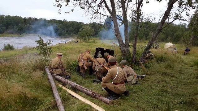 Военно-историческая реконструкция. Большой Сабск 2017г.