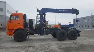 Седельный тягач с КМУ DongYang ss1926 на базе шасси КАМАЗ 43118-3027-46