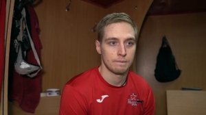 Максим Шалунов после победы над Спартаком.