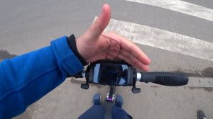 Тест драйв KUGOO F3 по городу на дальность.