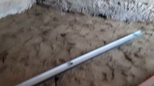 Пол в сарайке, тротуарная плитка в деле)))