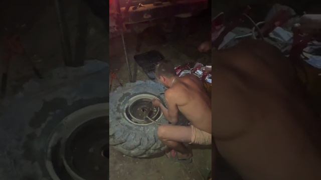 Отвалилось колесо ! смотреть онлайн