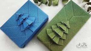 Ёлка Новогодняя Подарочная упаковка на Новый год своими руками  | Идеи как красиво упаковать подарок