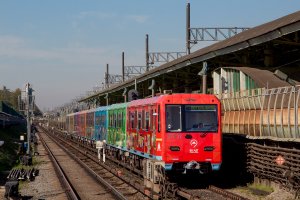Поездка на 81-760А/761A/763A "80 лет в ритме столицы" по Большой Кольцевой линии (2019)