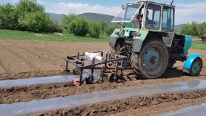 плёнкоукладчик своими руками ложим мульчу