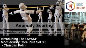 AppSec EU 2017 Introducing The OWASP ModSecurity Core Rule Set 3 0 by Christian Folini