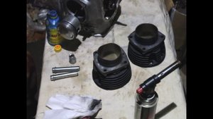 Сборка двигателя мотоцикла Урал. Часть 6. установка колец и цилиндров на мотоцикл Урал.