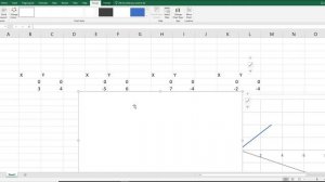 Making vector graphs in excel