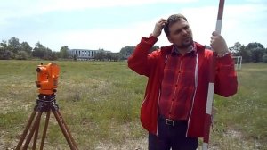 Геодезическая практика: теодолитная съёмка, угловые измерения. 14.06.16