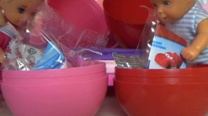 #ДЕТИ не поделили игрушки в больших яйцах! Катя и Макс нашли все сюрпризы. Мультики куклы #doll