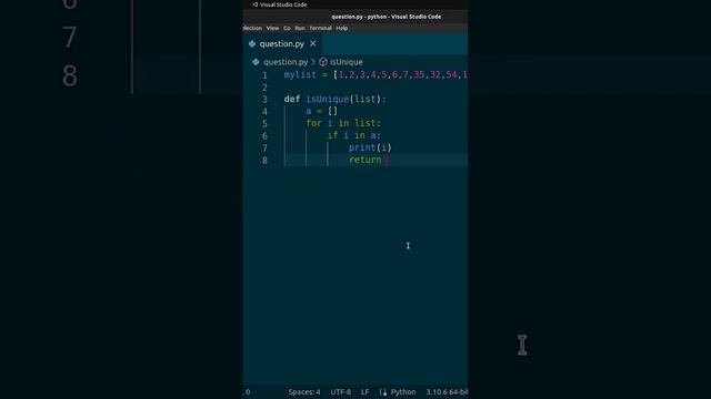 Integer Sum | Find Unique integer #python #unique #interview