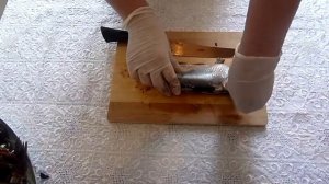 Селедка С Луком Уксусом и Маслом / Herring Fillets with onion, oil and vinegar