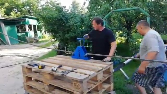 Видео отзыв трубогиб профилегиб "Валец" смотреть онлайн