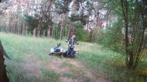 Как правильно поднять большой мотоцикл