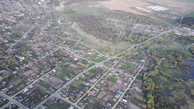 г Хотимск ,пролет по городу высота 500 200 метров ч1 смотреть онлайн