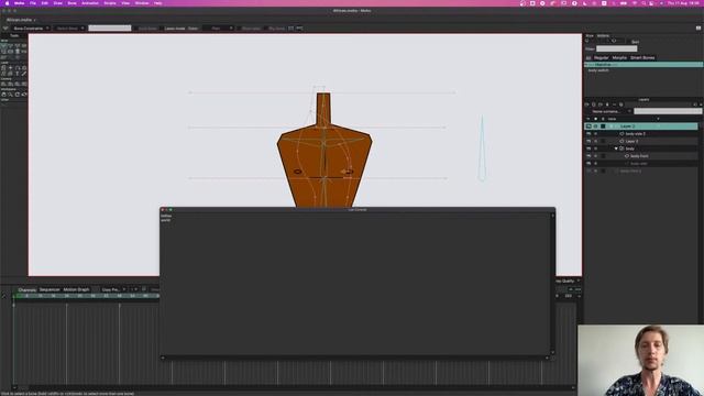 Динамичный скелет: как сделать поворот персонажа с выраженной осанкой смотреть онлайн