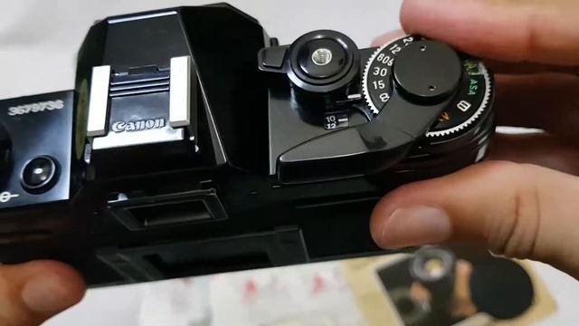 Canon AE-1 Lens Canon New FD 50mm f1.8 With Canon Data Back A. #kameraanalog смотреть онлайн