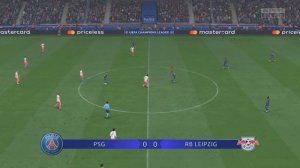 FIFA 22 - UEFA -  Группа А 2-й матч - PSG vs RB LEIPZIG