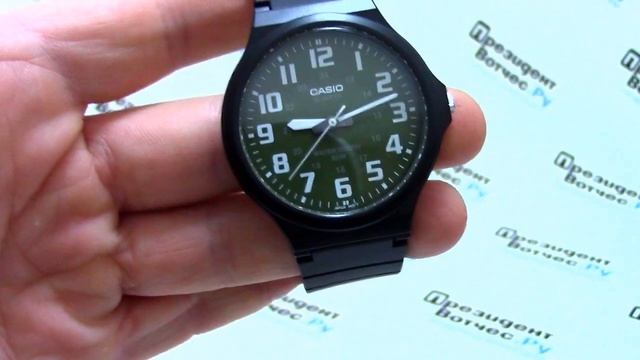 Часы Casio MW-240-3B - видео обзор от PresidentWatches.Ru смотреть онлайн