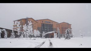 Chenot Palace Gabala covered in snow (Exterior)