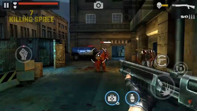 Прохождение игры Dead Target #1- Зомби Дед Мороз