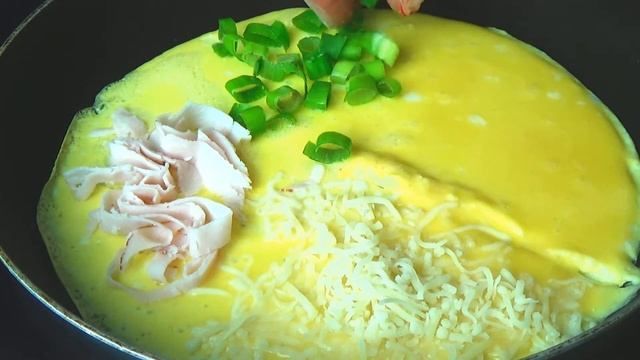 Вкусный Омлет "по-домашнему". Простой рецепт