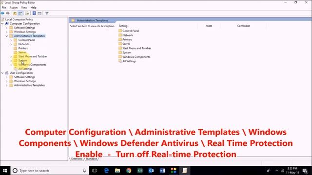 How to Permanently Disable Windows Defender Real Time Protection on Windows 10 смотреть онлайн