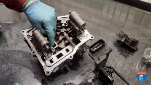 Как "сгорает" электронная плата на VW Golf VI MK6 DSG7 0AM DQ200 (www.zparts.lv)