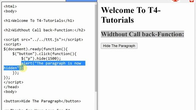 Lecture#7 JQuery Callback | JQuery Tutorials in Hindi Urdu смотреть онлайн