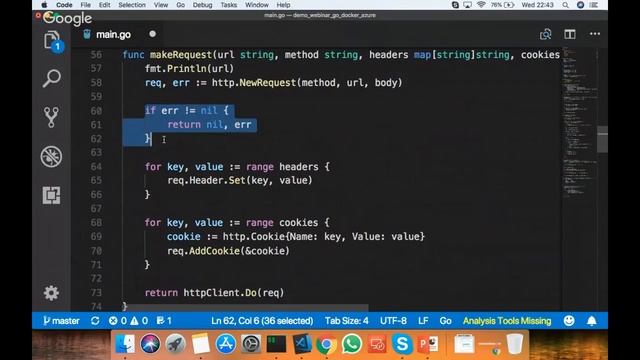 Webinar - GoLang & Docker no Azure by Gustavo Bigardi смотреть онлайн