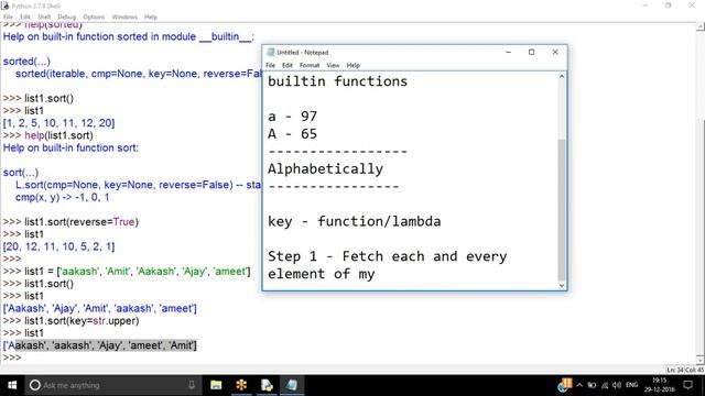 [Python Webinar] - How To do sorting [Part1] смотреть онлайн