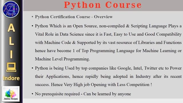Programming for Everybody (Getting Started with Python) #aliasgardawoodibohra